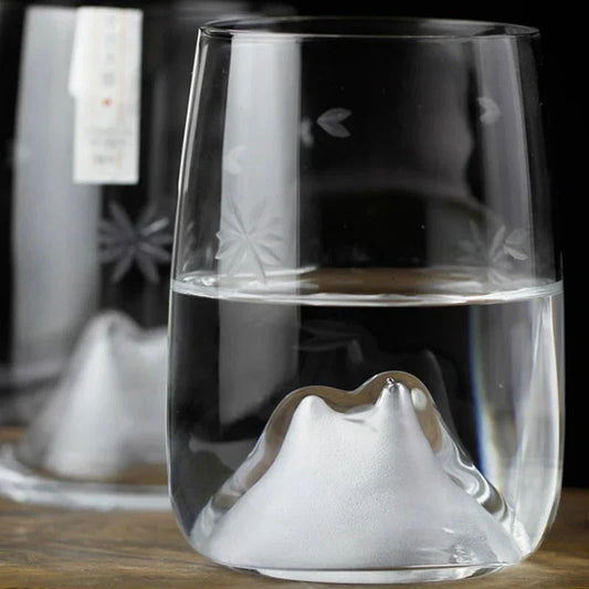 Elegant crystal whiskey glasses with floral design for enjoying spirits and cocktails