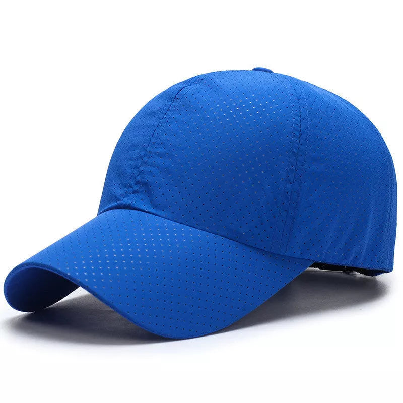 Ultra-thin quick-drying baseball cap in various colors for sports and casual wear