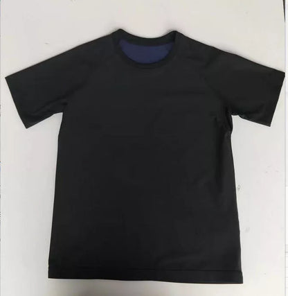 Men's black athletic tank top with body shaping fit for workouts