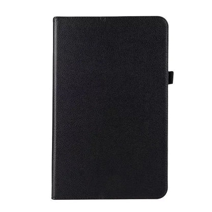 Litchi pattern imitation leather phone case in assorted colours including white, pink, red, and black.