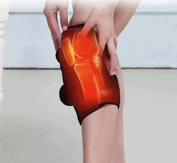 Portable Infrared Heating Knee & Elbow Massager with Vibration Therapy for Pain Relief and Joint Support