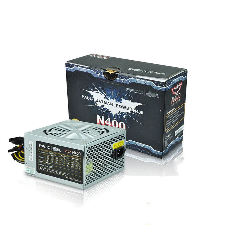 Patriot Peninsula Iron Box N400W desktop PC host with compact chassis and power supply unit