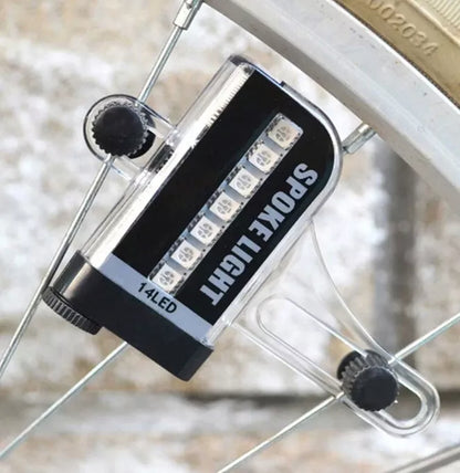 14 LED Motorcycle Bike Light with 32 mode changes for enhanced visibility