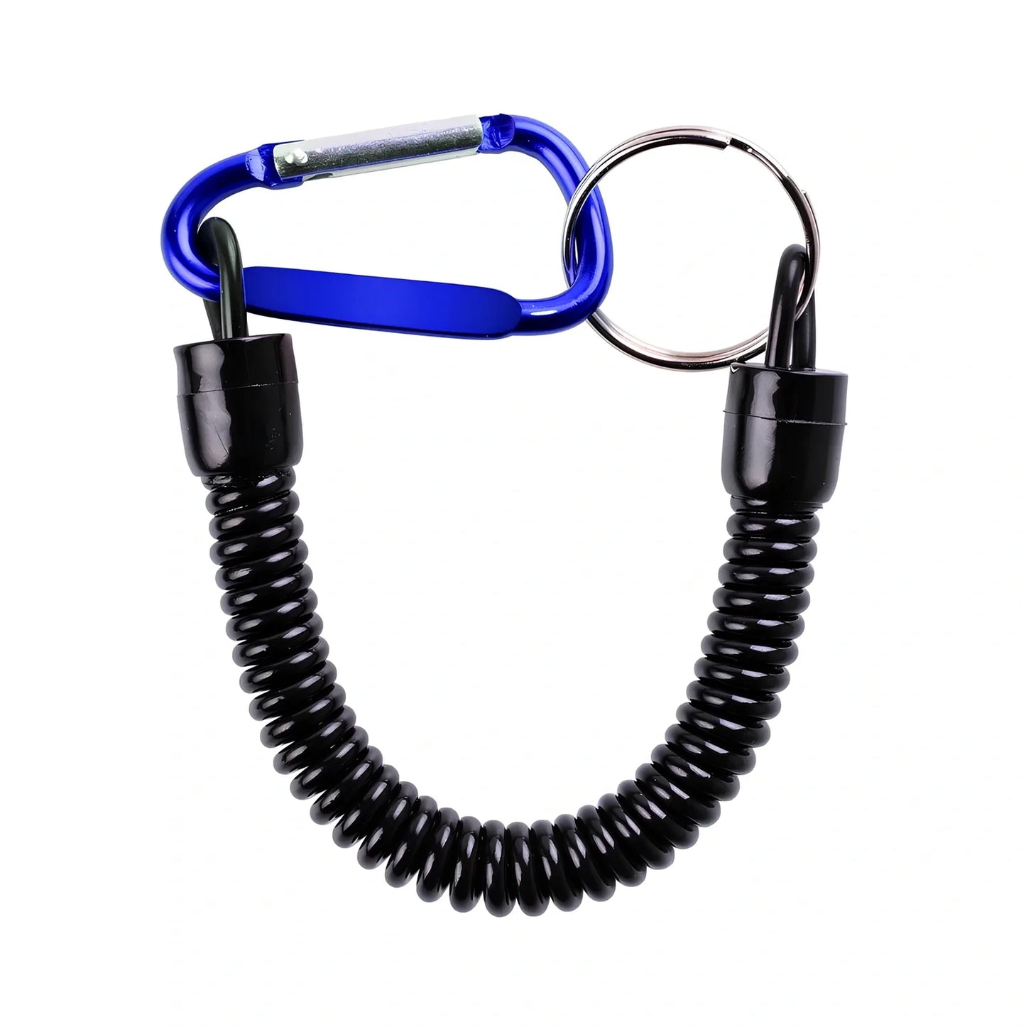 Stainless steel curved nose fishing pliers measuring 12.5cm with line cutter and protective covers