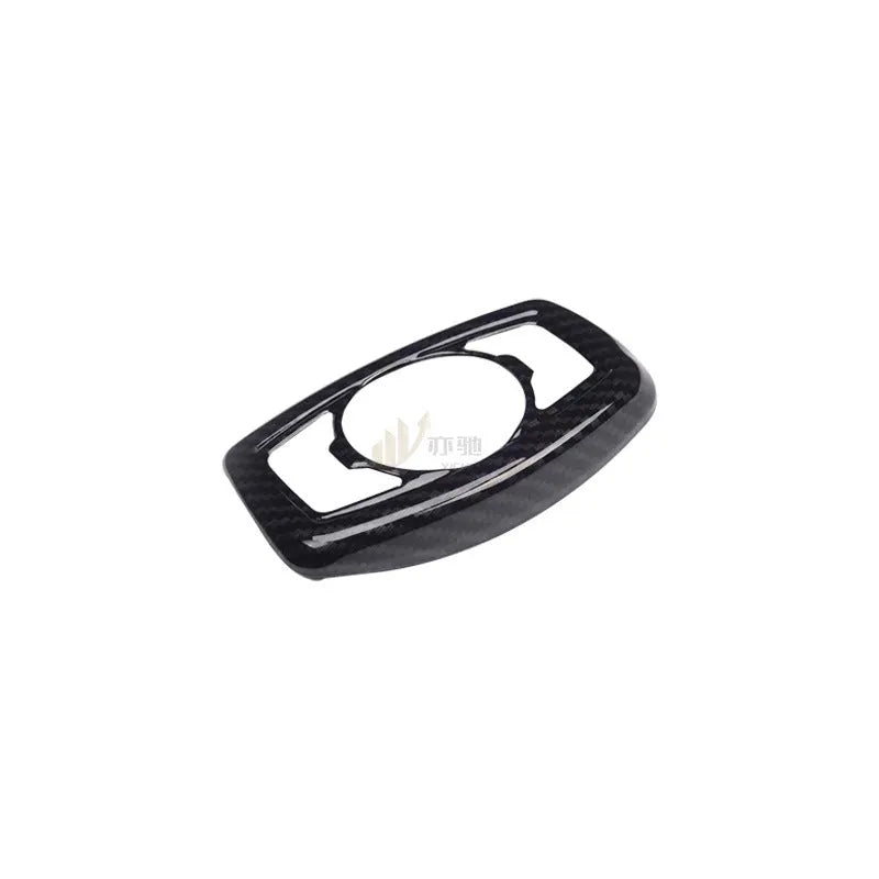 Carbon fibre decorative paster for Ford F150 Wild Horse headlight control panel.