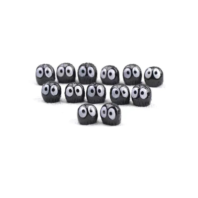 Resin cartoon briquette decorations for car interiors with traceless mounting tape