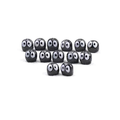 Resin cartoon briquette decorations for car interiors with traceless mounting tape