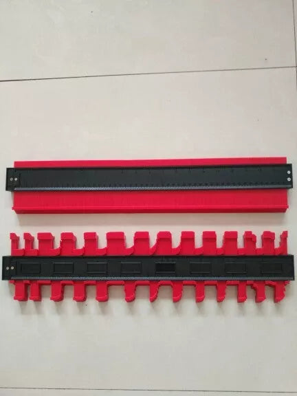 Radial Ruler Contour Gauge for measuring irregular shapes with precision