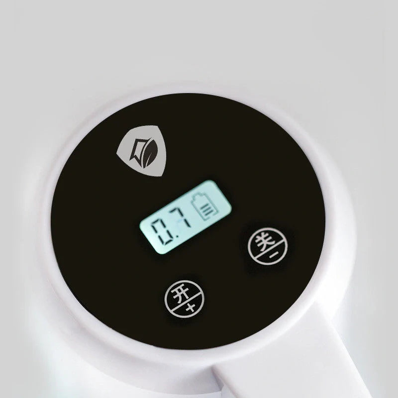 Automatic Induction Foam Soap Dispenser with LCD display in white