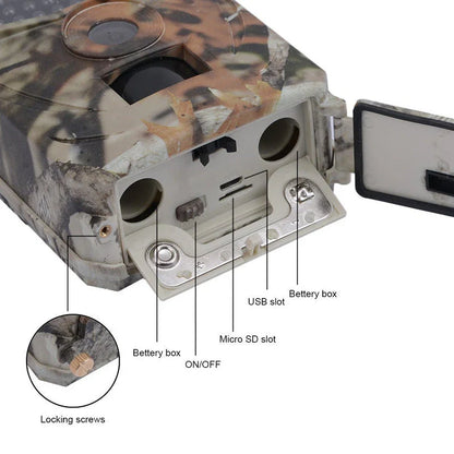 A high-quality 20MP wireless wildlife camera with infrared night vision and a fast 0.8-second trigger time for capturing stunning outdoor moments.