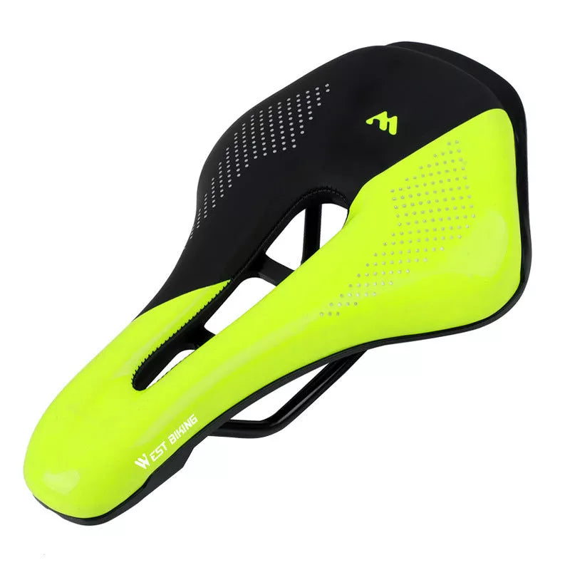 Lightweight hollow design bicycle seat for mountain and road bikes