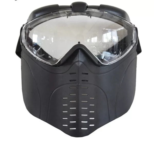 MARUI Anti Fog Ventilated Tactical Airsoft Full Face Mask in Khaki and Black