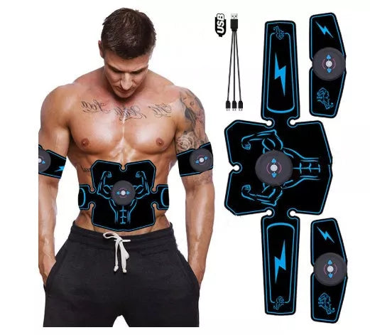 Smart Abdominal Muscle Stimulator with USB charging for effective workouts
