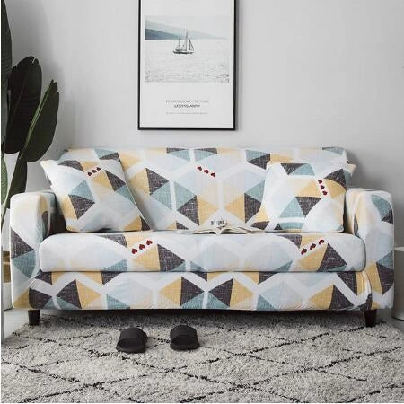 Stylish and durable sofa cover in various colors and sizes, suitable for single, double, three, and four-seat sofas