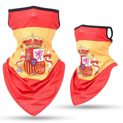 Breathable Face Guard Thin Tubular Ring Scarf in various colors for sun protection