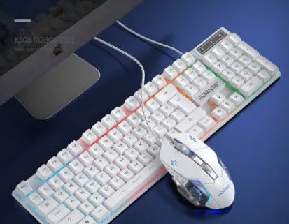 GOIIOG Jigou K803 wired USB keyboard in black matt with mechanical feel and multimedia keys