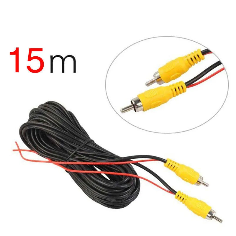 Car reversing camera with 1/4 inch colour CCD, 170 degree horizontal viewing angle, IP67 waterproof, and built-in OSD guide lines
