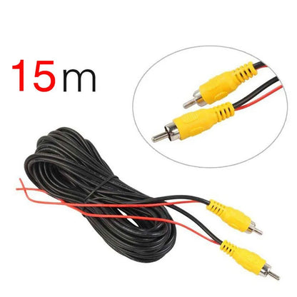 Car reversing camera with 1/4 inch colour CCD, 170 degree horizontal viewing angle, IP67 waterproof, and built-in OSD guide lines