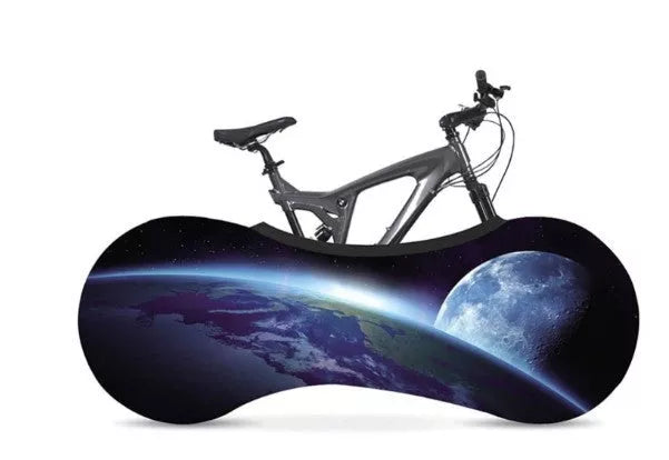 Customizable bicycle tyre cover with super elasticity for durable tyre protection