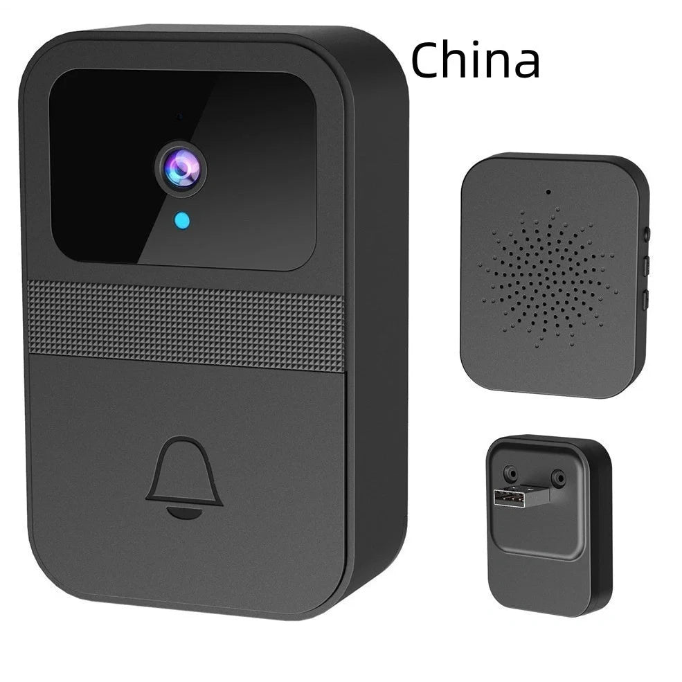 Intelligent visual doorbell with remote monitoring capabilities and three snapshot machines