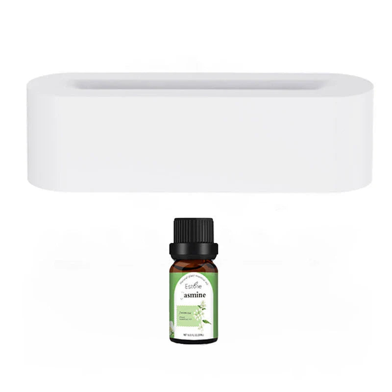 Soothing Aroma Diffuser with Flame-Like LED Lighting and Ultrasonic Humidification