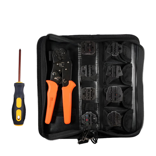 SN-48B portable multi-wrench jaw terminal crimping pliers combination set with high carbon steel construction