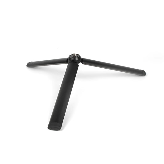 Black aluminium tripod stabilizer for Apple iPhone mobile phones