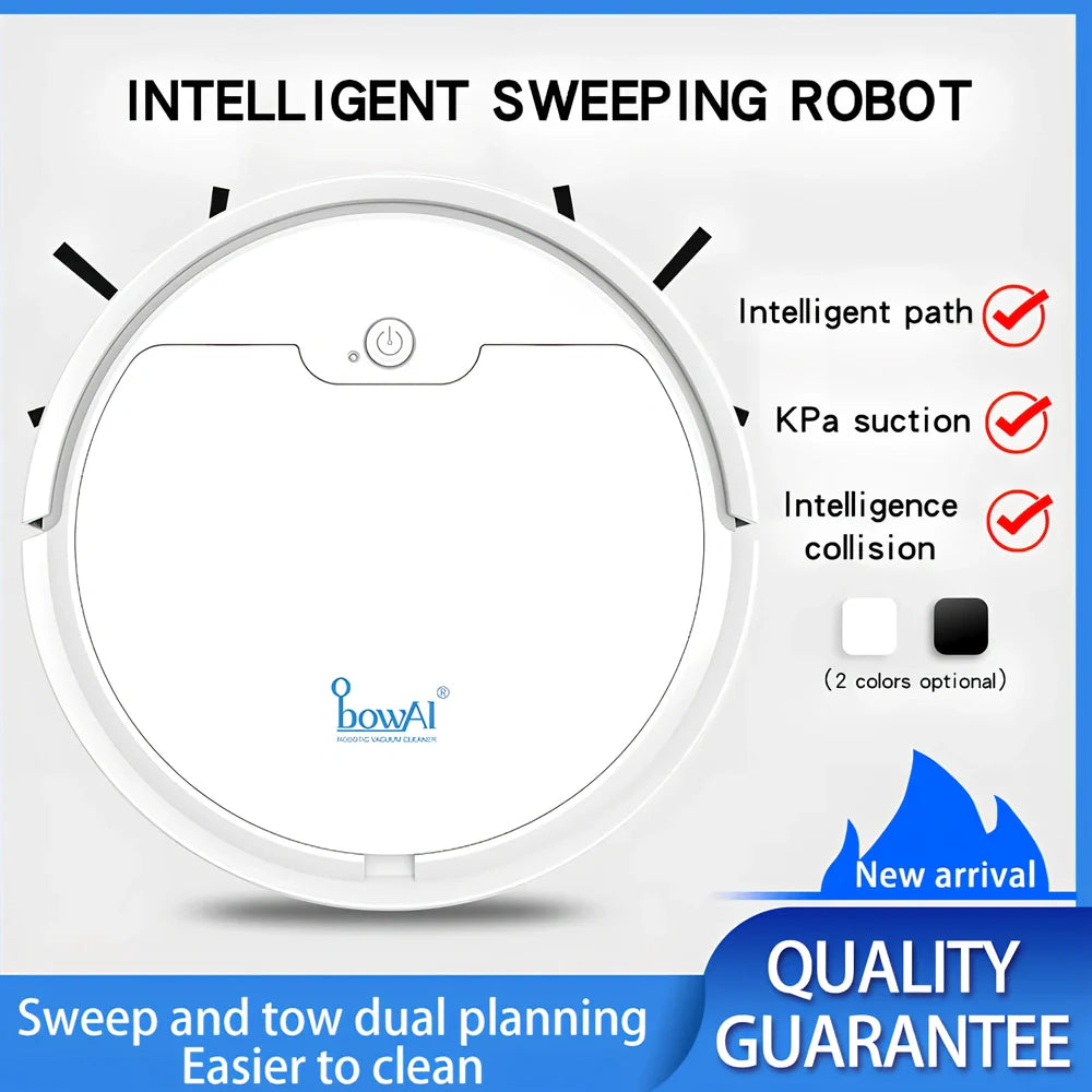 Black robot vacuum cleaner with compact 27.8cm square design and 6.8cm height for under-furniture cleaning