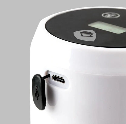 Automatic Induction Foam Soap Dispenser with LCD display in white