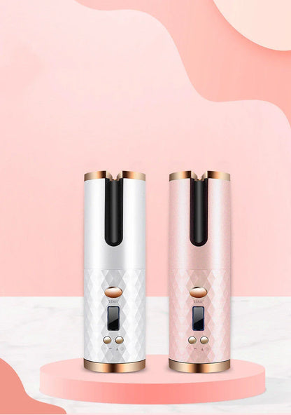 Unbound Cordless Auto Curler for salon-quality curls and waves on the go