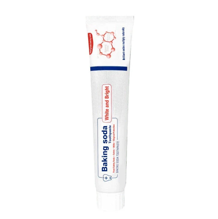 Whitening blueberry toothpaste in a variety of color and pack options, featuring baking soda and natural ingredients for a clean, fresh smile.