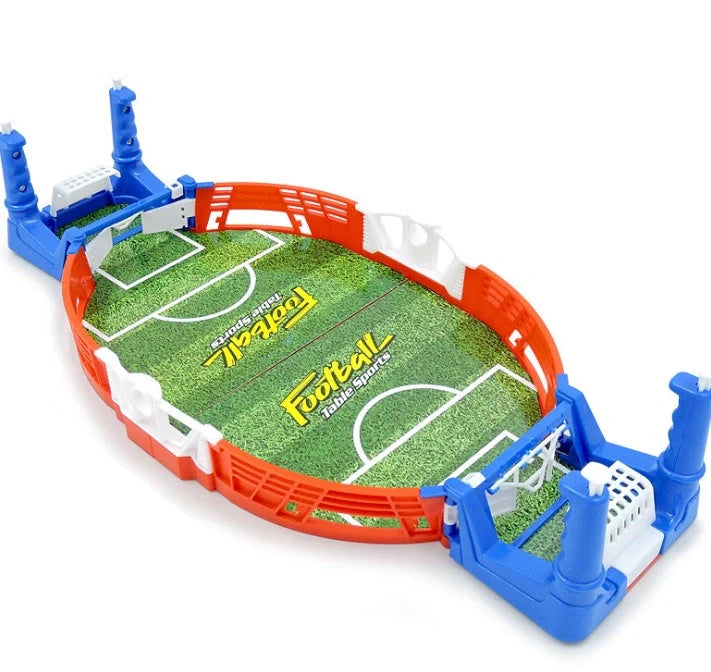Mini football board game kit for kids, portable tabletop soccer toy