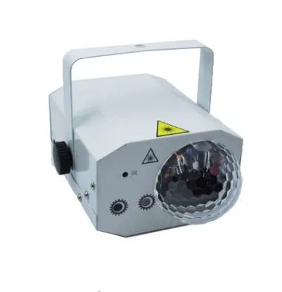 Black LED laser magic fan stage lighting equipment with remote control for KTV and bar installations