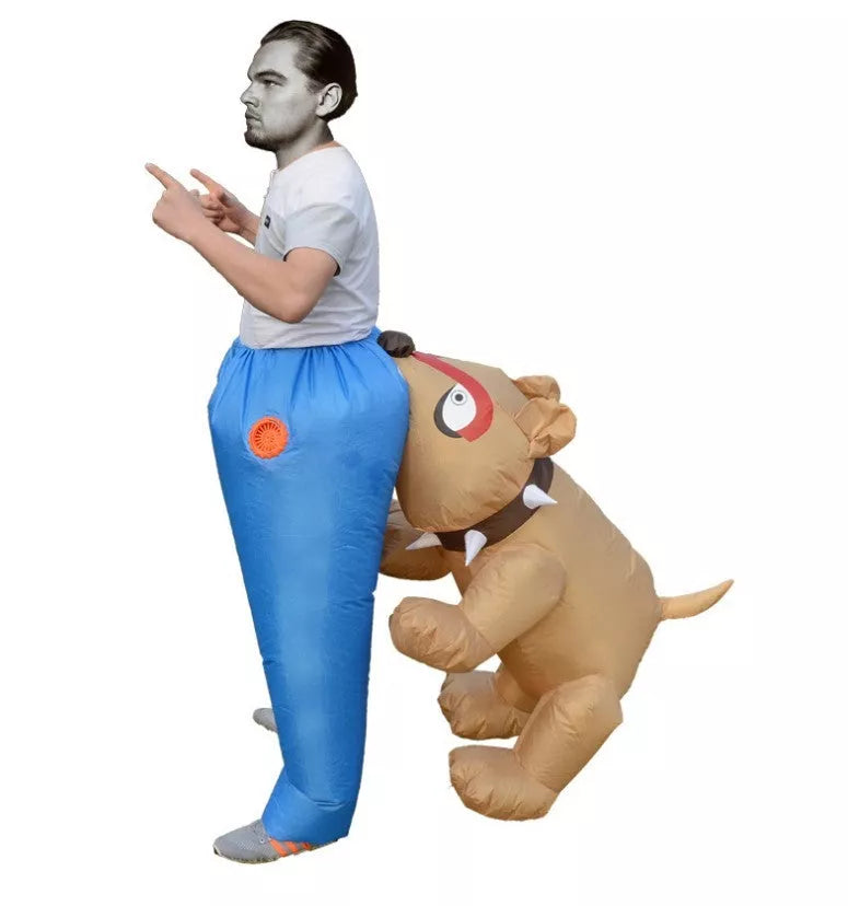 Trump Chair Inflatable Suit for cosplay and dress up, one size fits most adults