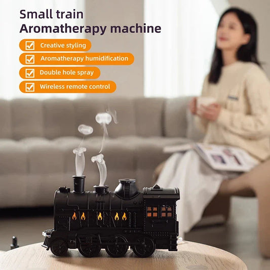 Ultrasonic essential oil diffuser with LED light for home and office decor