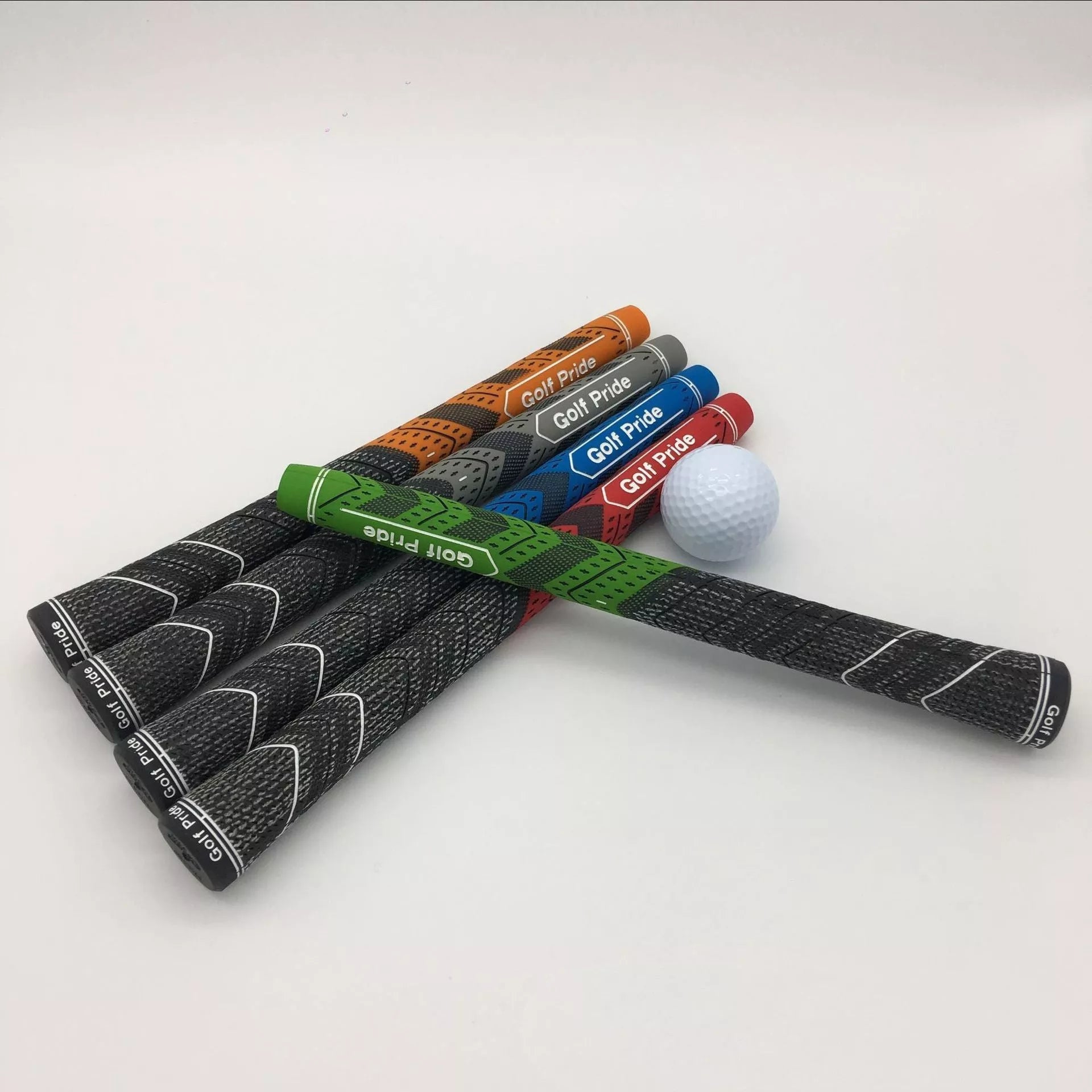 Two-color Rubber Golf Club Grip with non-slip surface and shock-absorbing properties