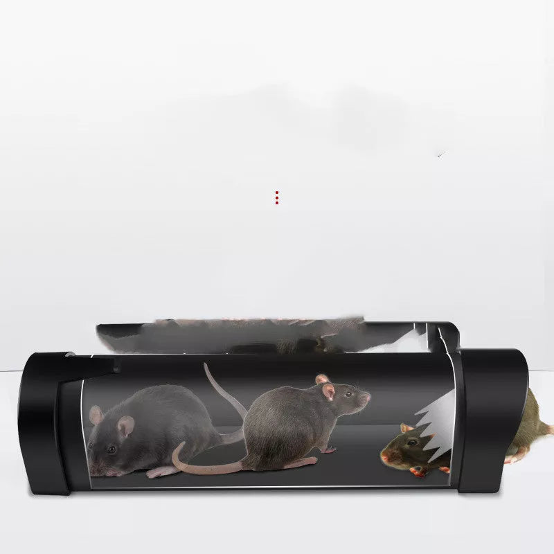 Automatic Powerful Mousetrap Clip in black for efficient rodent control