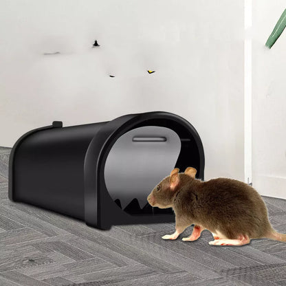 Automatic Powerful Mousetrap Clip in black for efficient rodent control