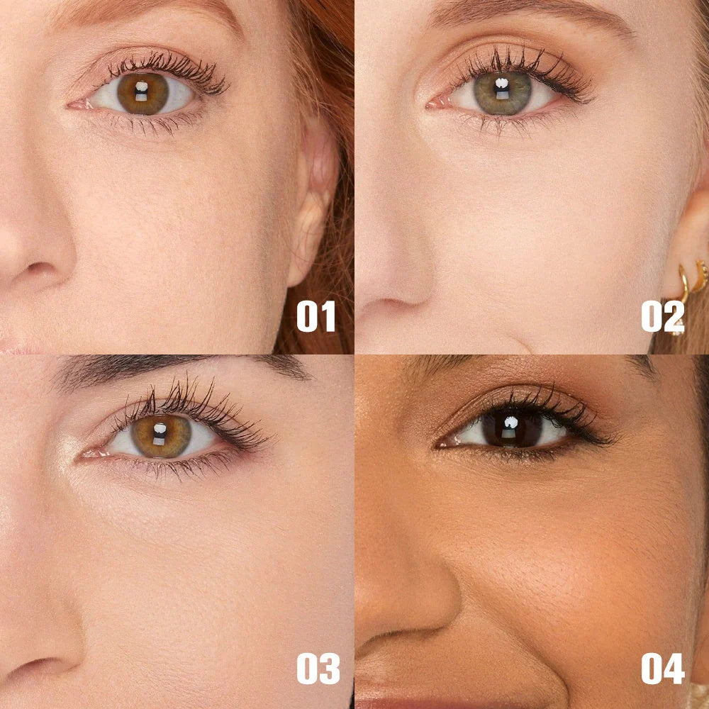 Mattifying pressed powder for a flawless, shine-free complexion with a smooth, poreless appearance