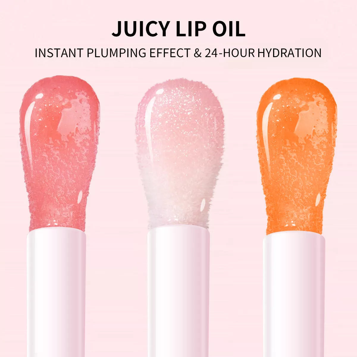 PHOFAY Juicy Lip Oil with doe-foot applicator for ultra-moisturizing lip care
