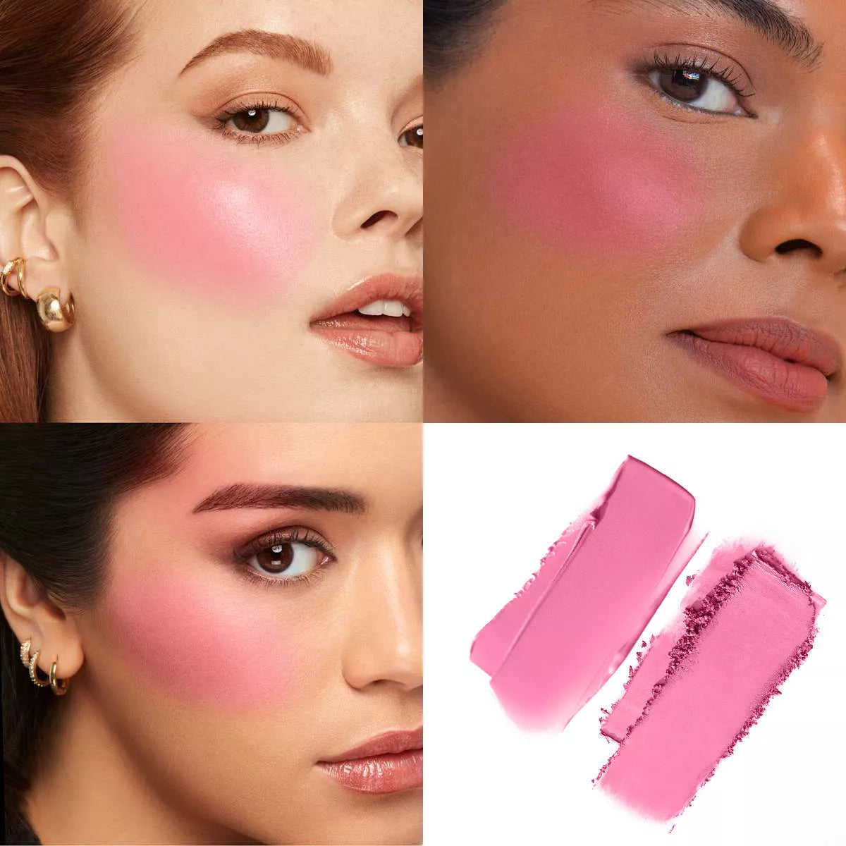 PHOFAY Double-Take Cream & Powder Blush Duo for natural contouring and highlighting