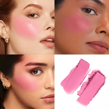 PHOFAY Double-Take Cream & Powder Blush Duo for natural contouring and highlighting