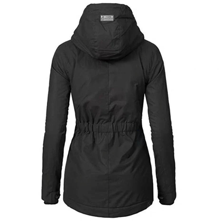 Stylish padded cotton clothing with leather accents in a variety of colors and sizes
