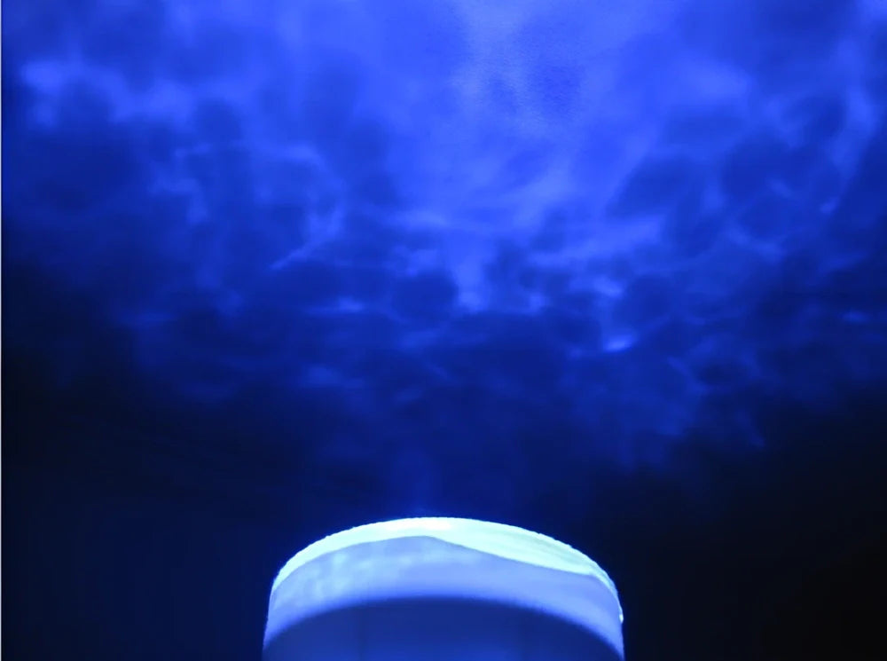 Blue ocean projection lamp with DLP correction for 5 metre distance children's puzzle activities