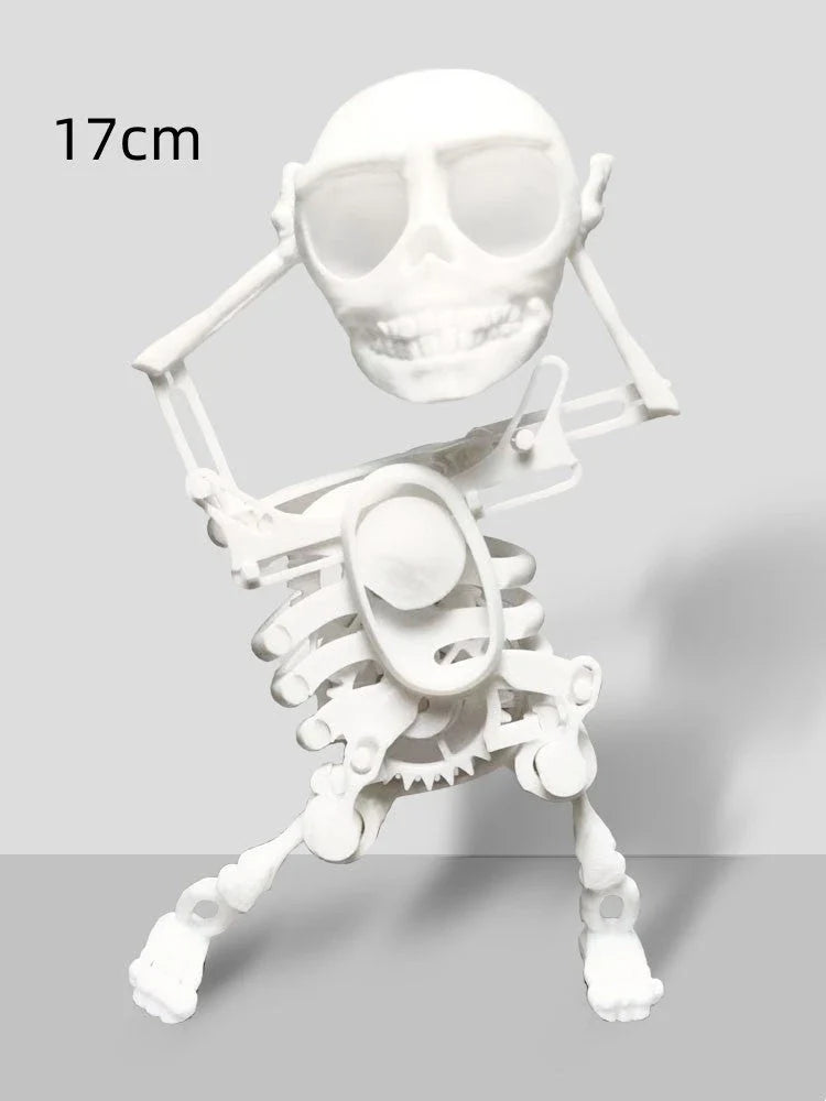 Customizable 3D Skull Desk Toy - Unique Gothic-Inspired Office Accessory for Stress Relief