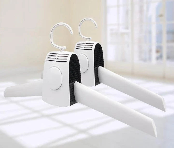 Portable Clothes and Shoe Dryer with Foldable Electric Design for Travel and Home Use
