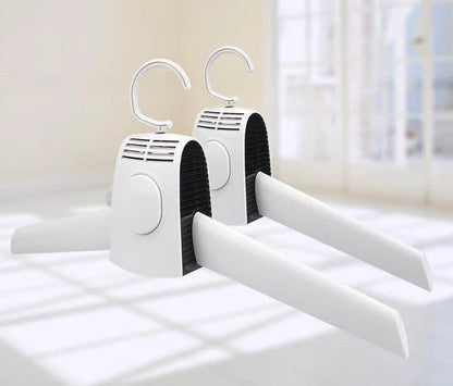 Portable Clothes and Shoe Dryer with Foldable Electric Design for Travel and Home Use