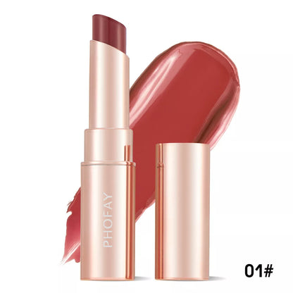 PHOFAY Moisturizing Lipstick in vibrant colors with hydrating and long-wearing benefits
