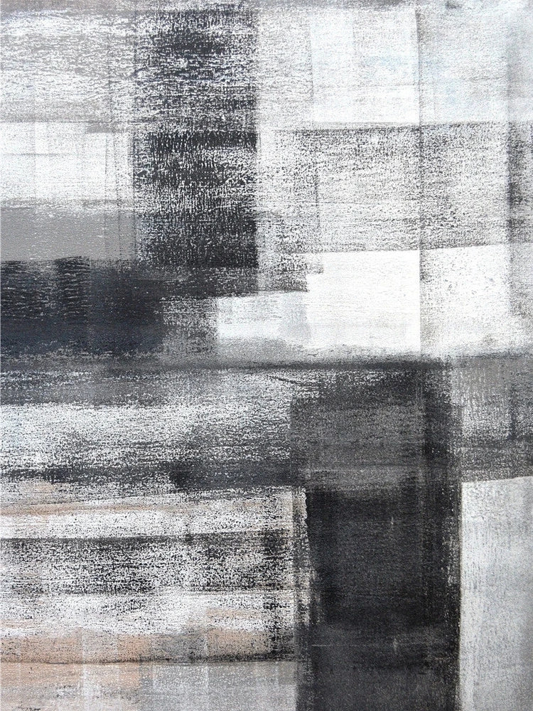 Frameless canvas living room painting in 40x60cm size, plane format with single frame, available in three colour styles