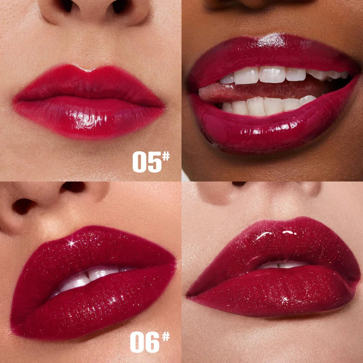 PHOFAY Hydrating Rose Lip Gloss for soft, smooth, and colorful lips